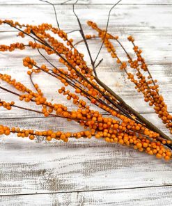 Orange Mini Berry Spray – 32″