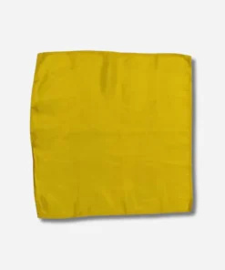 Tabby Silk 9 inch Square Single (Yellow) silk for Stage Props/Close up / Magician’s Accessories. (9 “ x 9”size square)