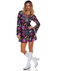 1960’s Paisley Dress Adult Costume