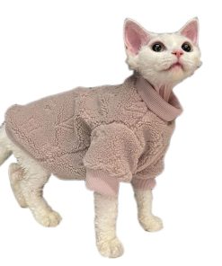 Cat Sweater for Cats-LV Lamb Fleece Thick Sweater