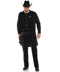 Dark Sherif Western Adult Costume