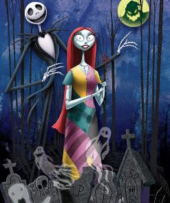 Framed Poster – Jack and Sally