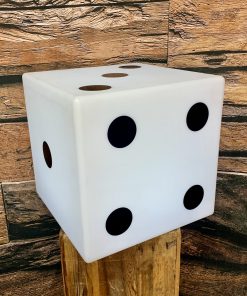 Glowing Dice – 20 inch – Black
