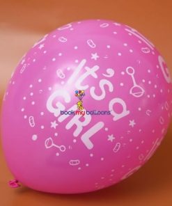 It’s A Girl Printed Balloon