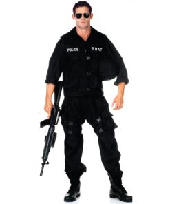 SWAT Jumpsuit Adult Costume