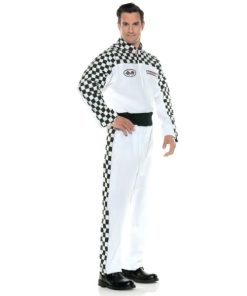 Turbo Racer Jumpsuit Adult Costume