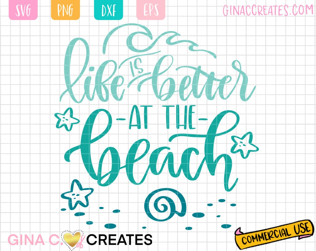 Life is Better at the Beach SVG