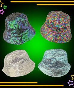 Sequin Bucket Hat