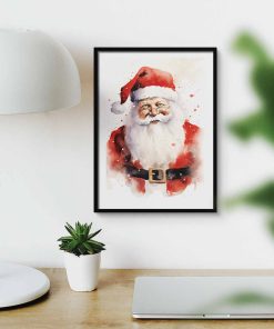 Smiling Santa A4